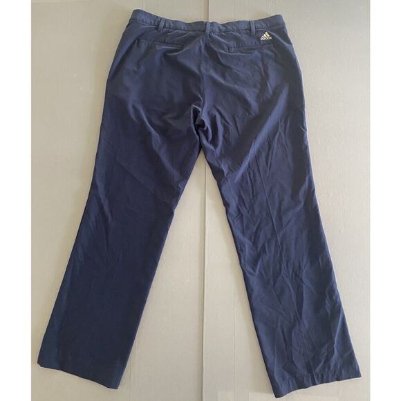 Adidas Pants Mens Size 38 x 32 Navy Stretch Golf - Picture 7 of 10
